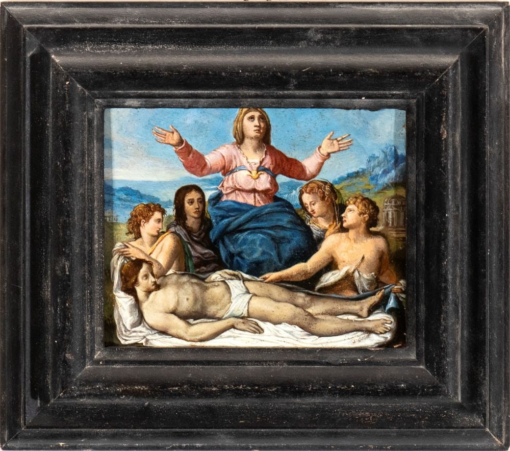 detto del Piombo (seguace di) (Venezia 1485 - Roma 1547) Compianto sul Cristo morto (1 of 4)