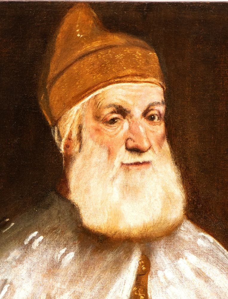 Jacopo Robusti detto il Tintoretto (e aiuti) (Venezia 1518 - Venezia 1594) Ritratto di Girolamo (1 of 4)