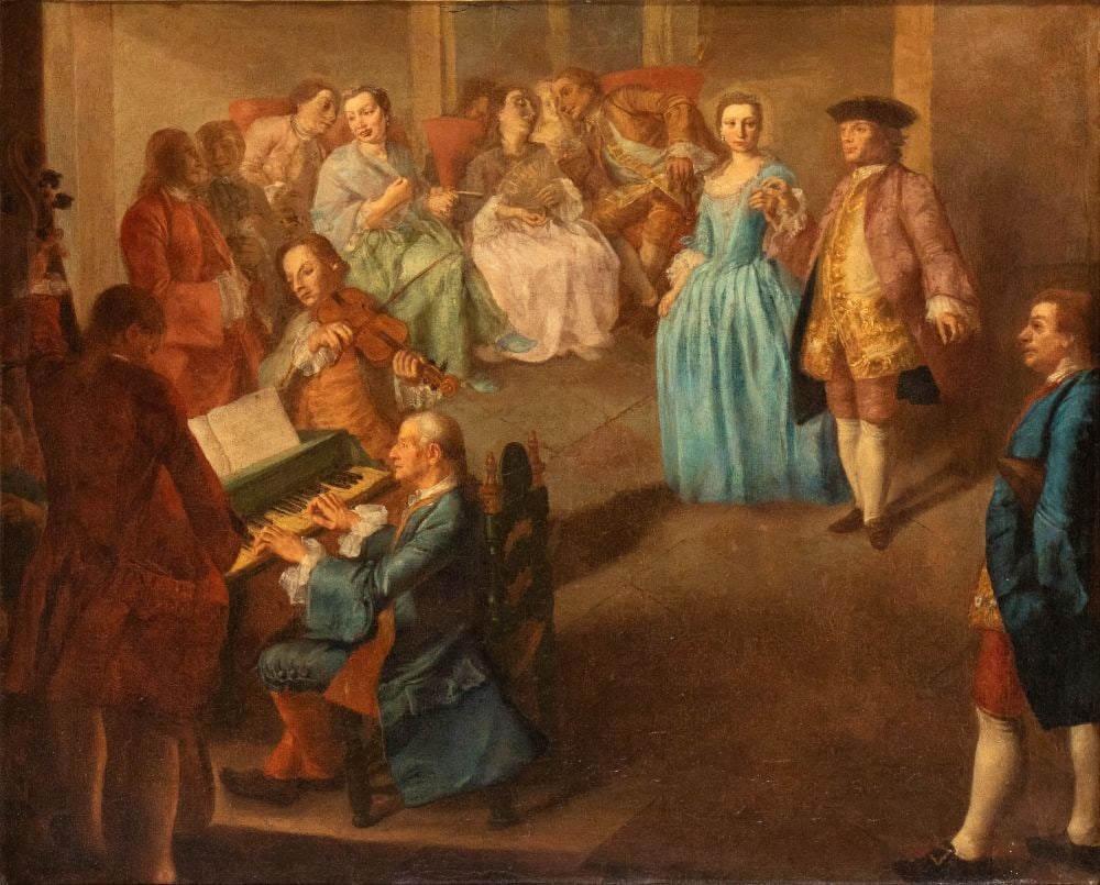 Gaspare Traversi (Napoli 1722 - Roma 1770) La danza degli sposi (1 of 6)