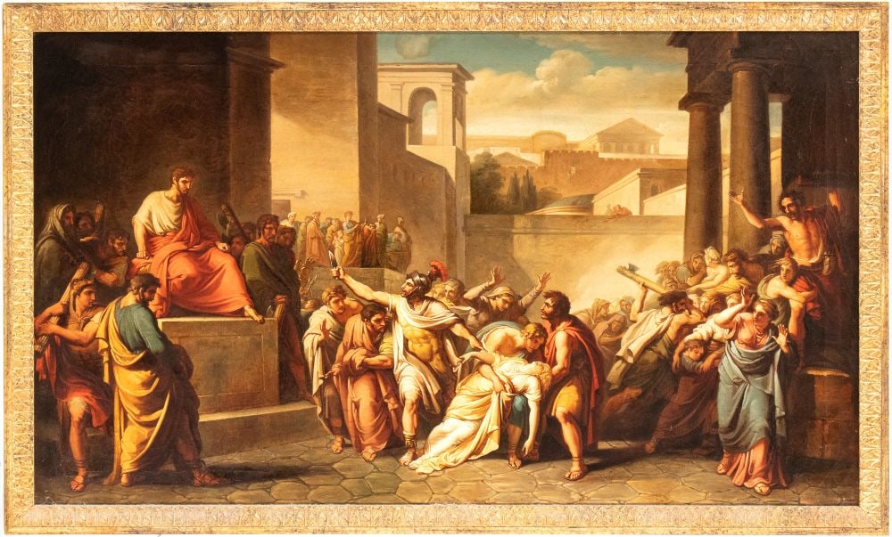 Vincenzo Camuccini (Roma 1771 - 1844) Morte di Virginia (1 of 5)
