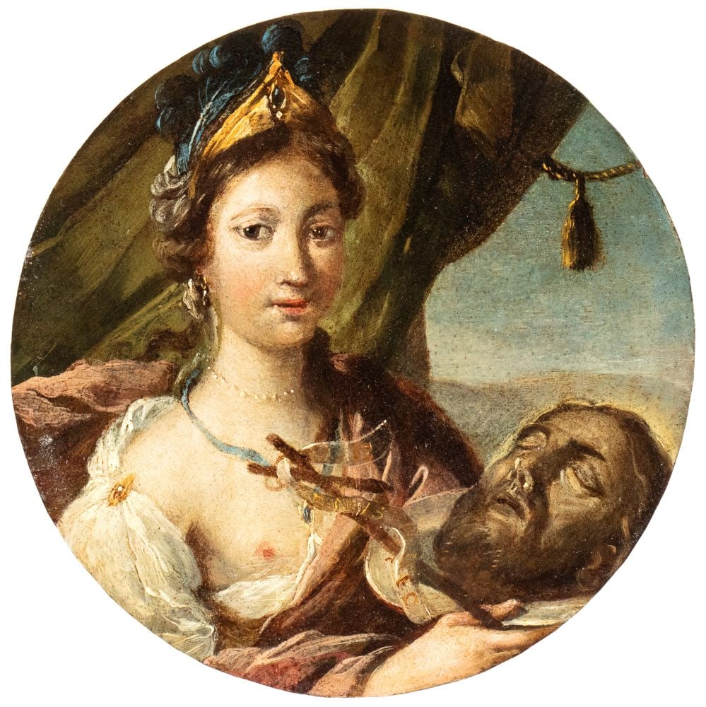 Felicita Sartori (attribuito a) (Pordenone 1713 - Sacile 1782) a) Giuditta con la testa di Oloferne (1 of 6)
