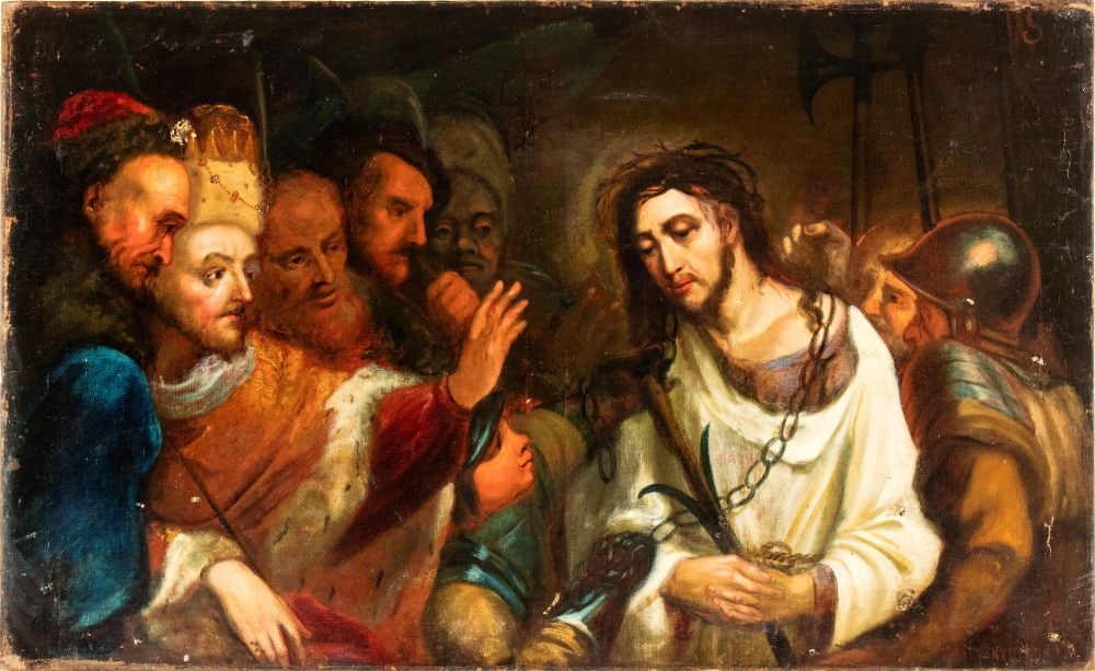Artista attivo in Veneto, seconda metà XVII secolo () Cattura di Cristo (1 of 3)