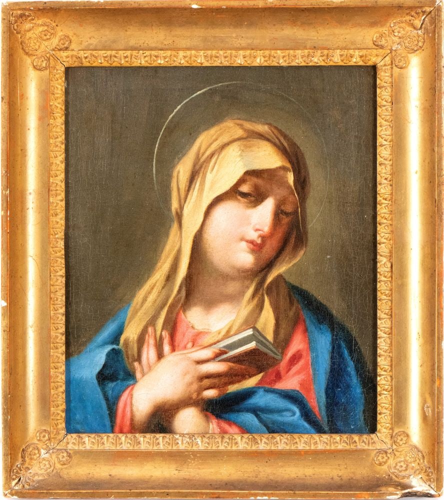 Artista attivo a Roma, XVIII secolo () Madonna orante (1 of 3)