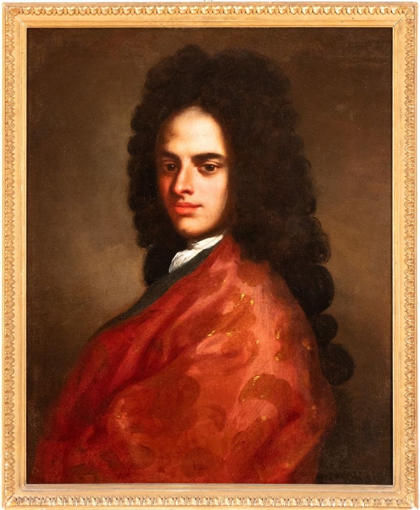 Sebastiano Bombelli (attribuito a) (Udine 1635 - Venezia 1719) Ritratto di gentiluomo (1 of 3)