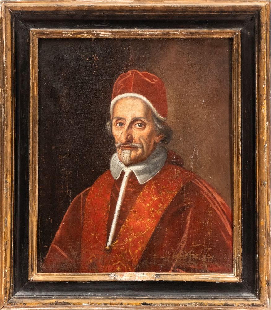 Artista attivo a Roma, ultimo quarto XVII secolo () Ritratto di papa Innocenzo XI (1 of 3)