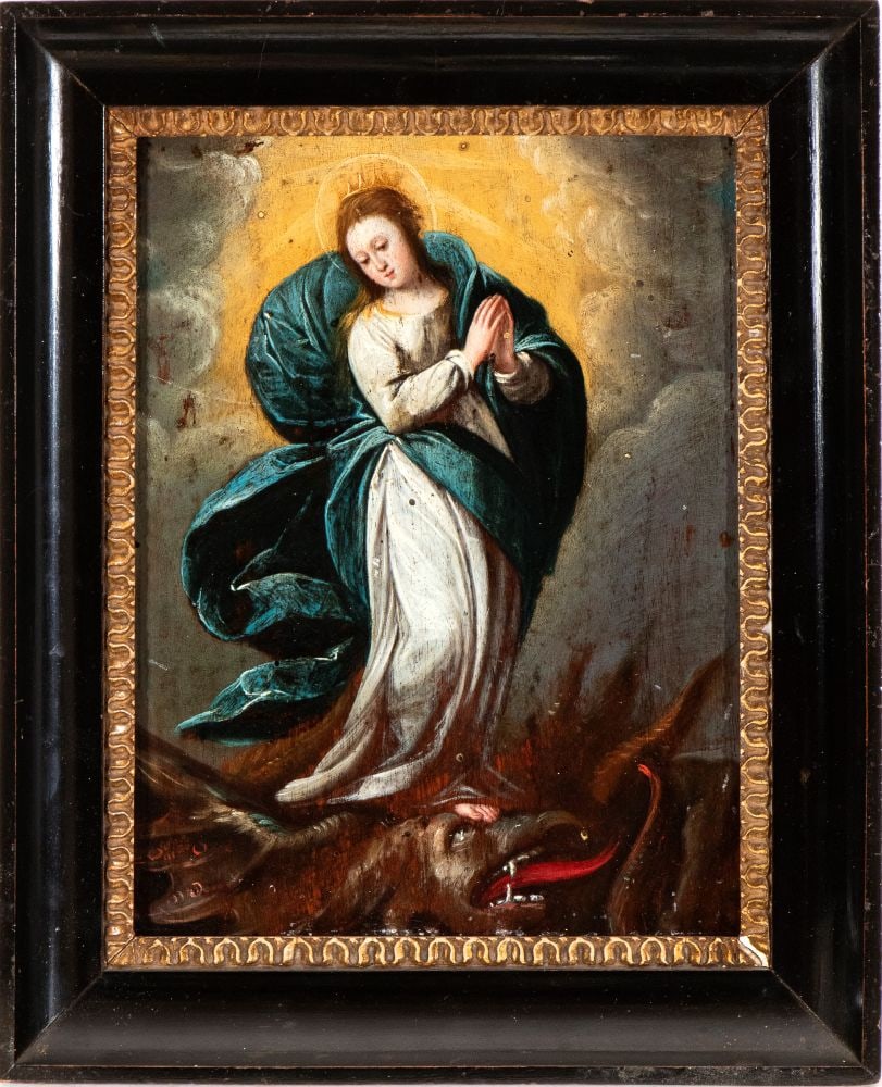 Artista lombardo, XVII secolo () Immacolata concezione (1 of 4)
