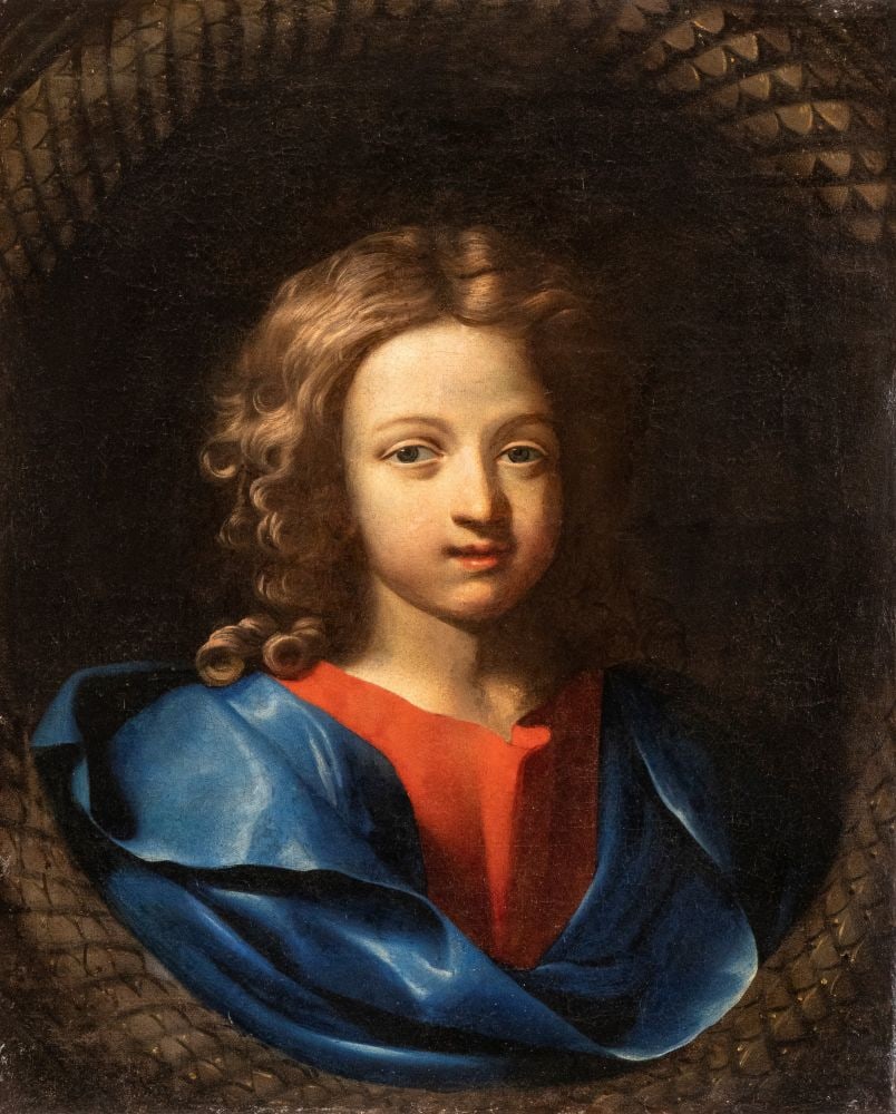 Artista francese attivo a Roma, XVII secolo () Ritratto di fanciullo (Gesù?) (1 of 2)