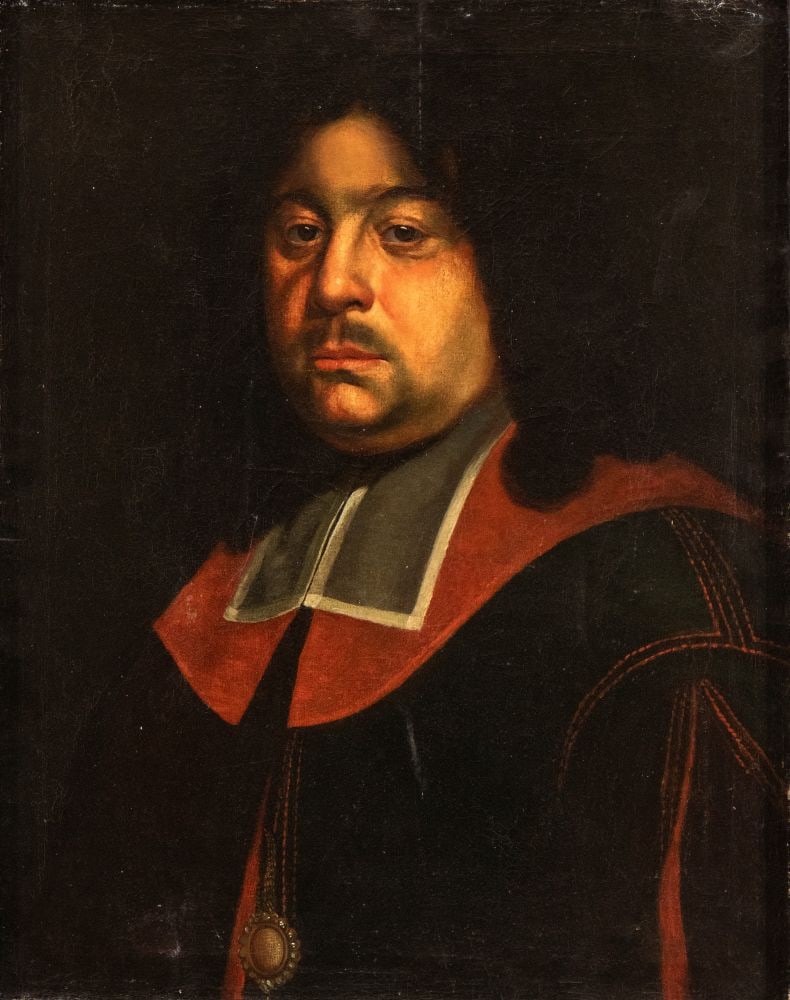 Artista emiliano, XVII secolo () Ritratto di Odoardo Farnese (1612-1646) duca di Parma e Piacenza (1 of 3)