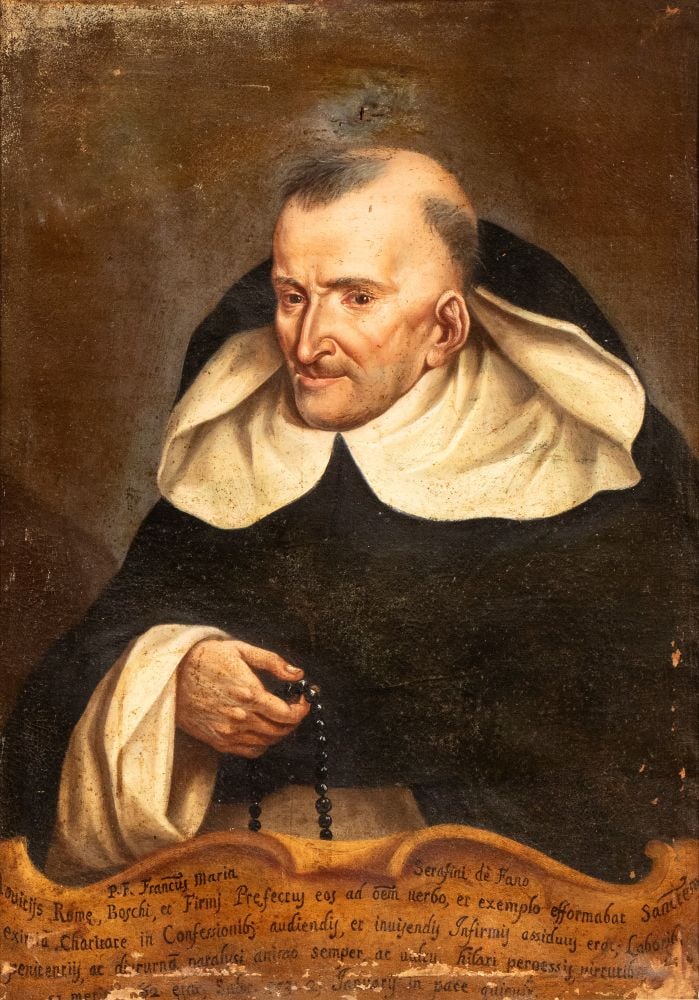 Scuola marchigiana, XVIII secolo () Ritratto di Francesco Maria Serafini di Fano (1 of 4)