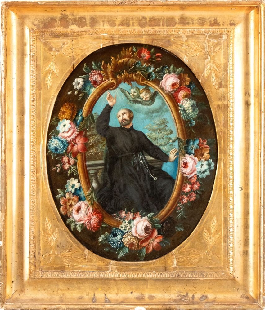 Artista centro-italiano, XVIII secolo () Sant'Ignazio di Loyola (1 of 4)