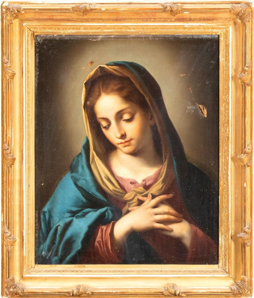 Artista attivo a Roma, XVIII secolo () Madonna orante (1 of 4)