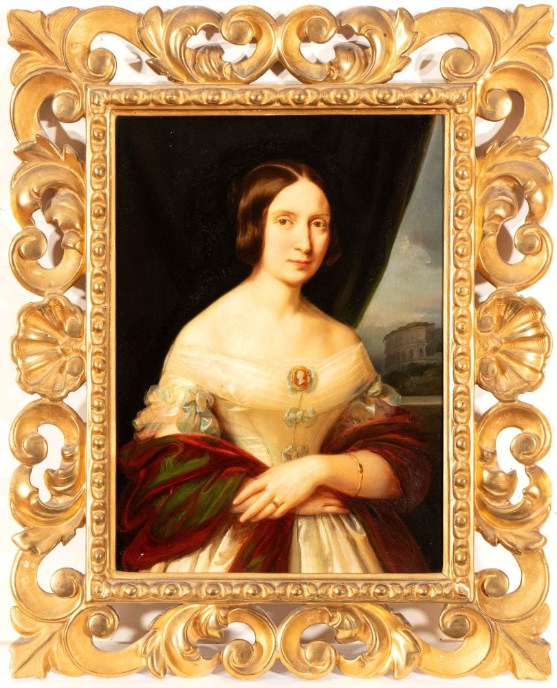 Artista italiano, seconda metà XIX secolo () Ritratto di Francesca Lucchesi Palli (Graz, 1836 (1 of 4)
