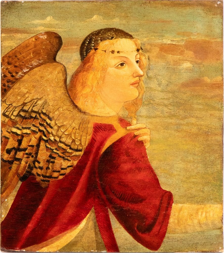 Vittore Carpaccio (neimodi_di) (Venezia 1465 - Capodistria 1525) a) Angelo con veste rossa; b) (1 of 4)