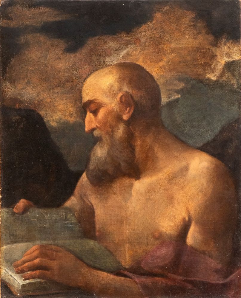 Artista emiliano, XVII - XVIII secolo () San Girolamo (1 of 2)
