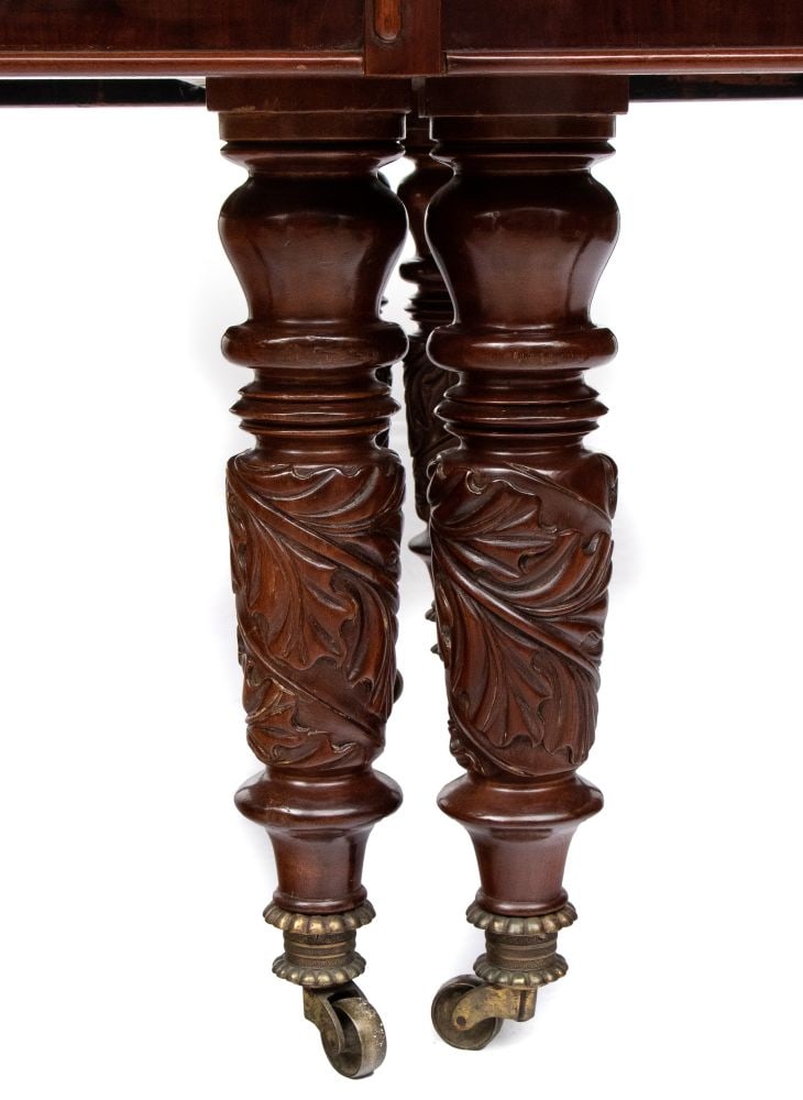 Georgian English extendable table - 4