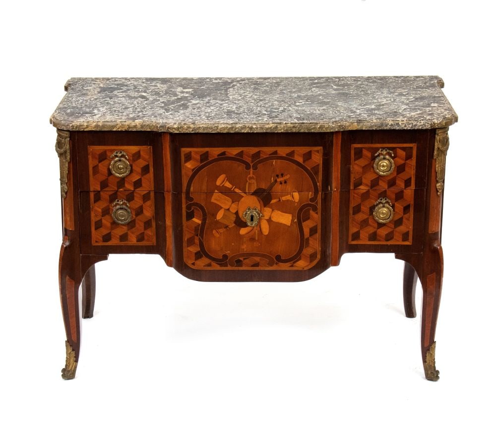 JEAN HOLTHAUSEN () French inlaid dresser, Louis XVI (1 of 10)