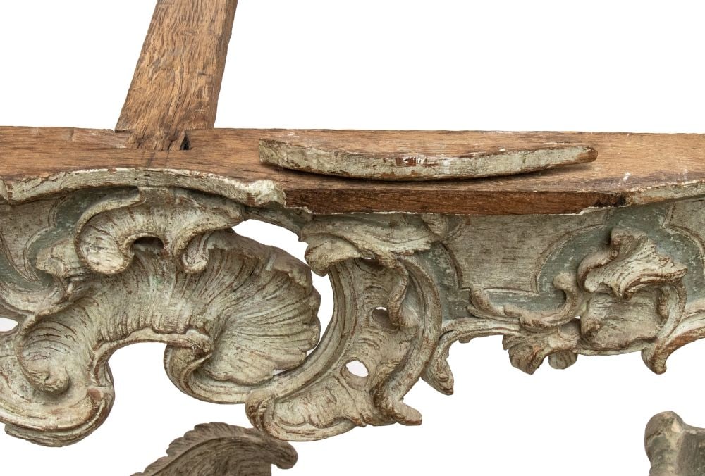 Lacquered wall console - 3