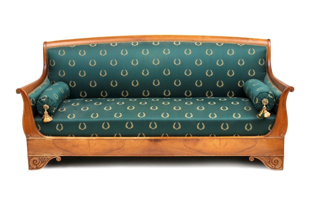 Biedermeier Boat Sofa (1 of 4)