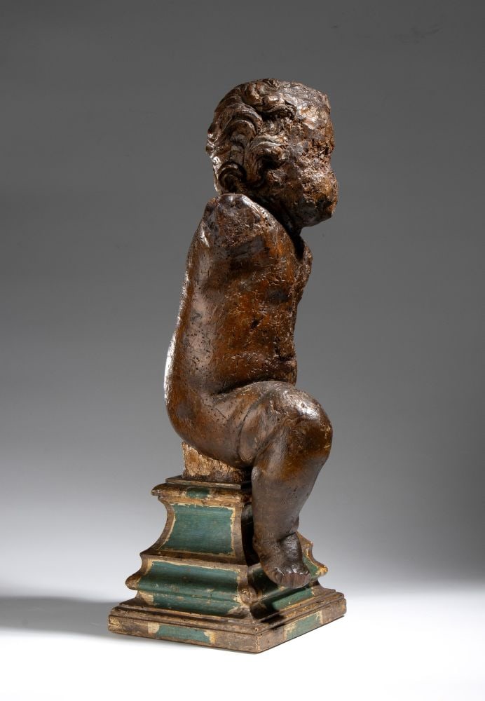Wooden putto - 4