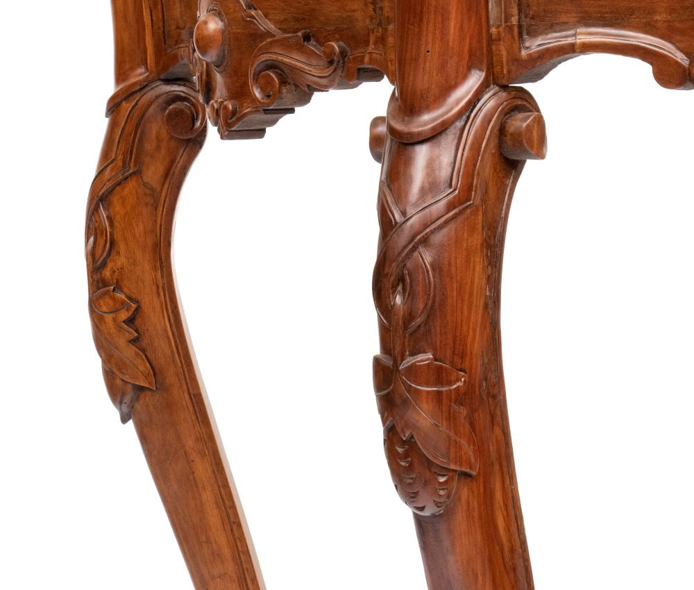 Genoese console table with marble top - 5