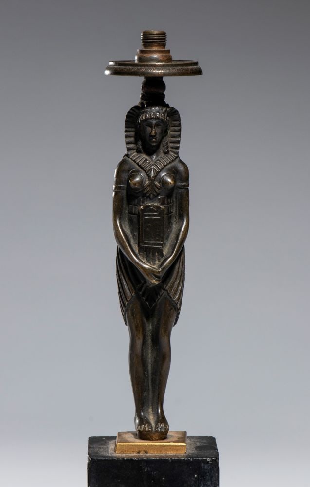 Empire-style table lamp base - 3