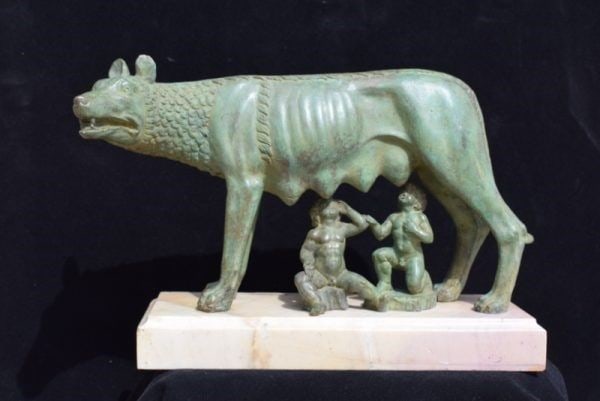 Bronze Capitoline Wolf - Italy, 20th century (1 of 4)