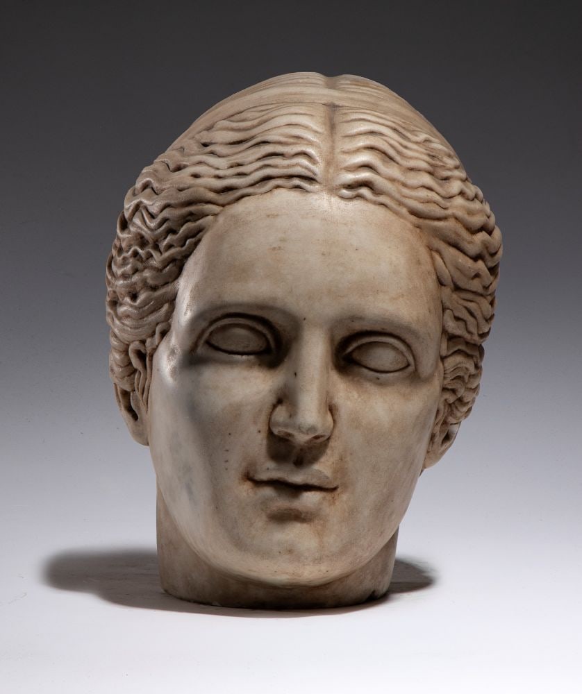 Head of a female deity - XX secolo (1 of 6)