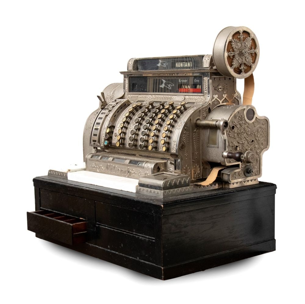 NATIONAL CASH REGISTER COMPANY Mechanical cash register Model 592X-ELF - US, 20th century - 2