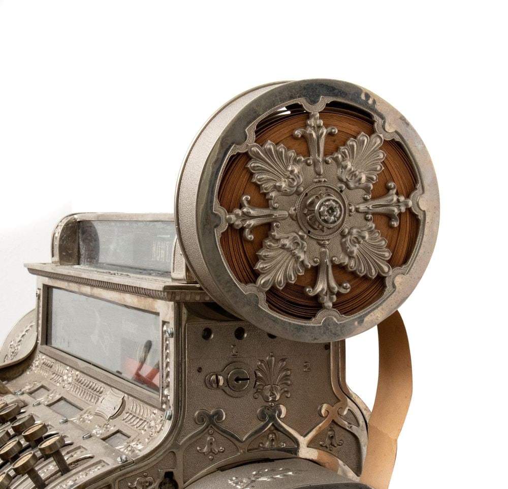 NATIONAL CASH REGISTER COMPANY Mechanical cash register Model 592X-ELF - US, 20th century - 3