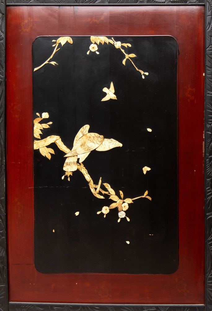 Two-panel screen - China, 20th century - 2