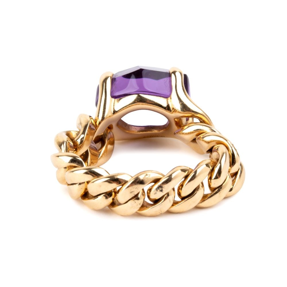 POMELLATO Amethyst gold ring - 3