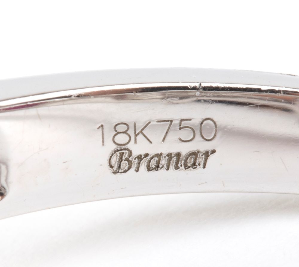 BRANAR PARIS Ruby diamond gold ring - 5
