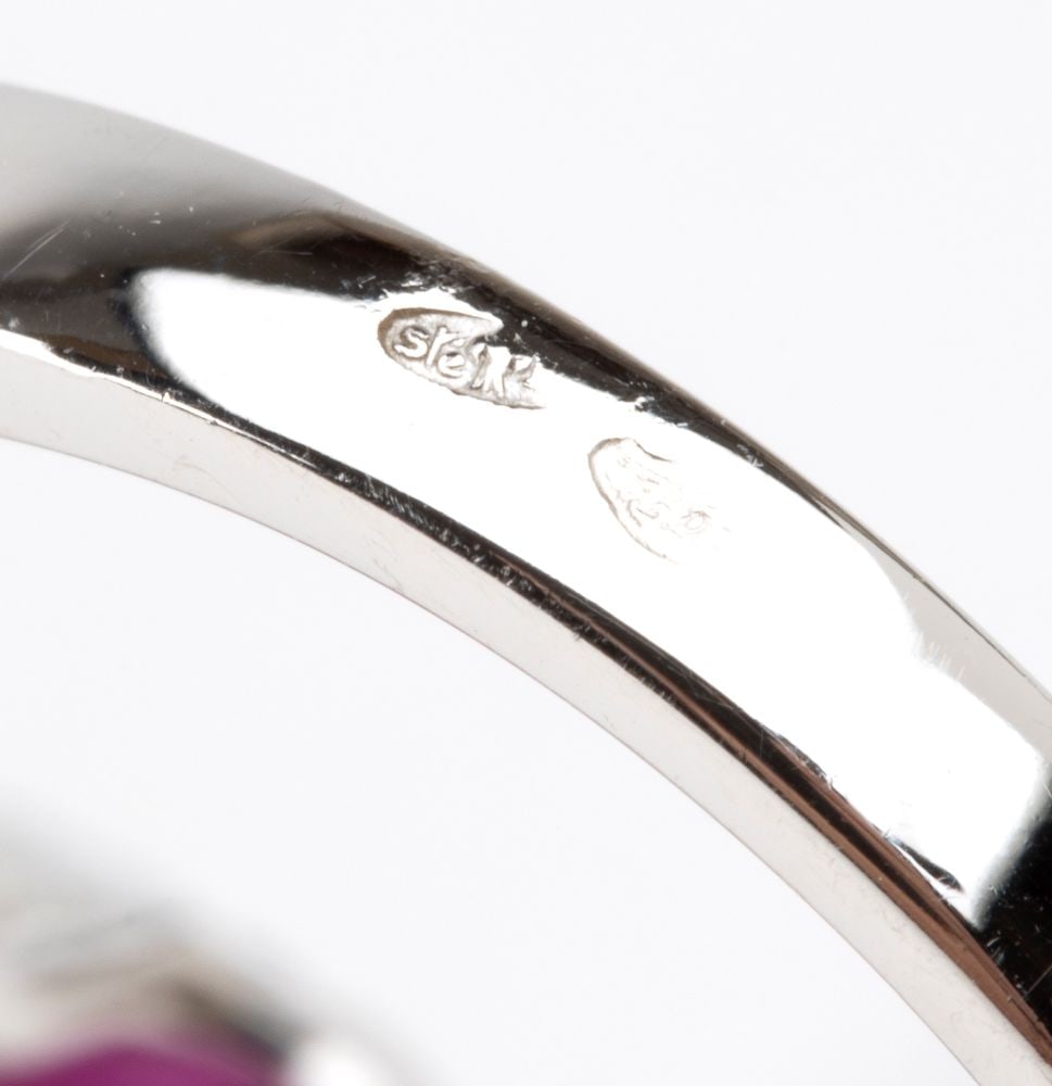 BRANAR PARIS Ruby diamond gold ring - 7