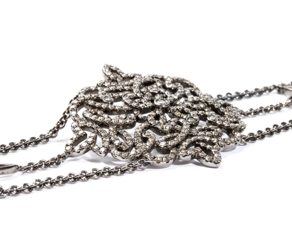 Diamond gold bracelet - 3