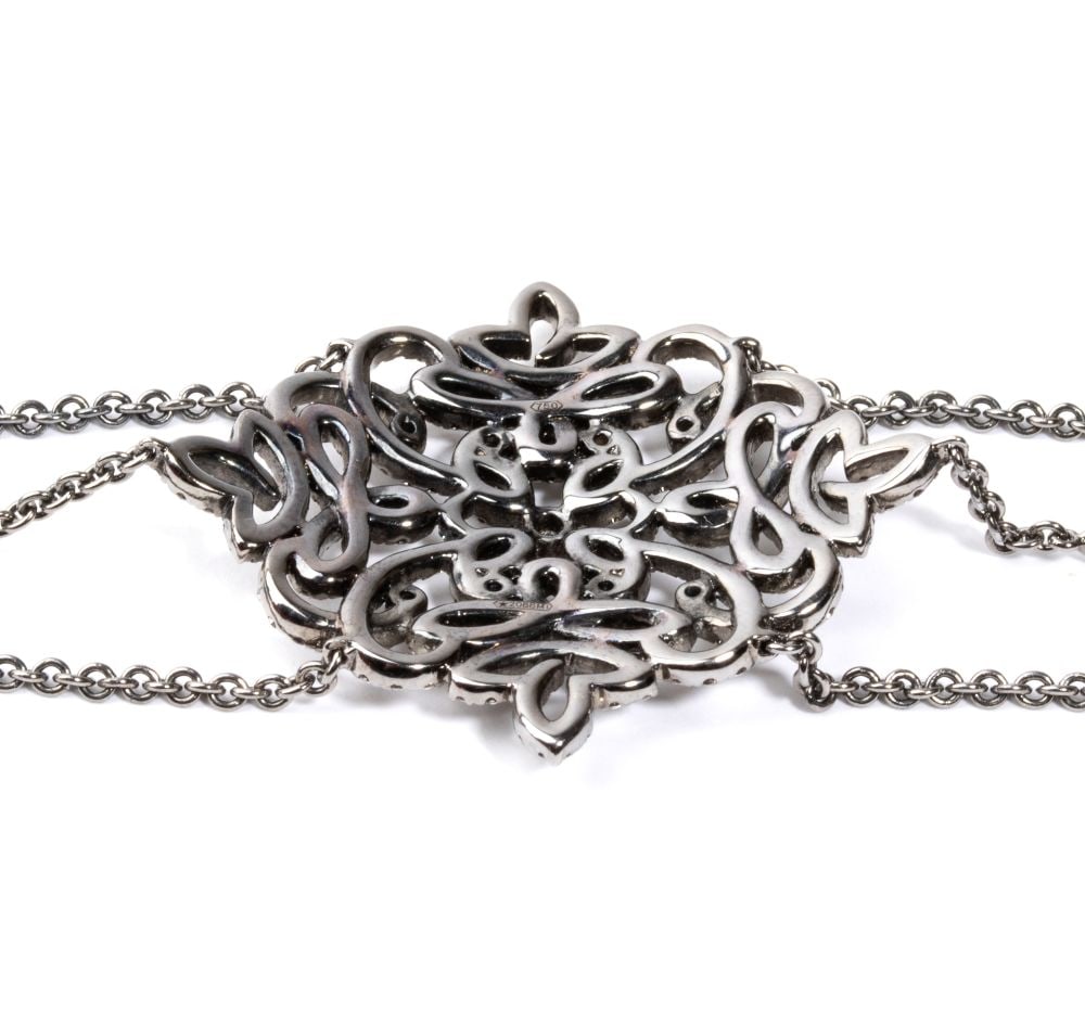 Diamond gold bracelet - 4