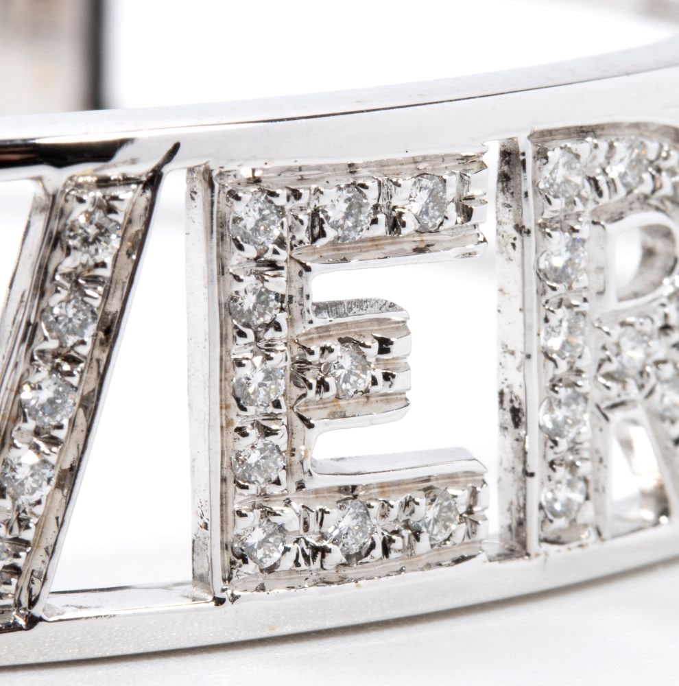 Diamond gold bracelet - 2