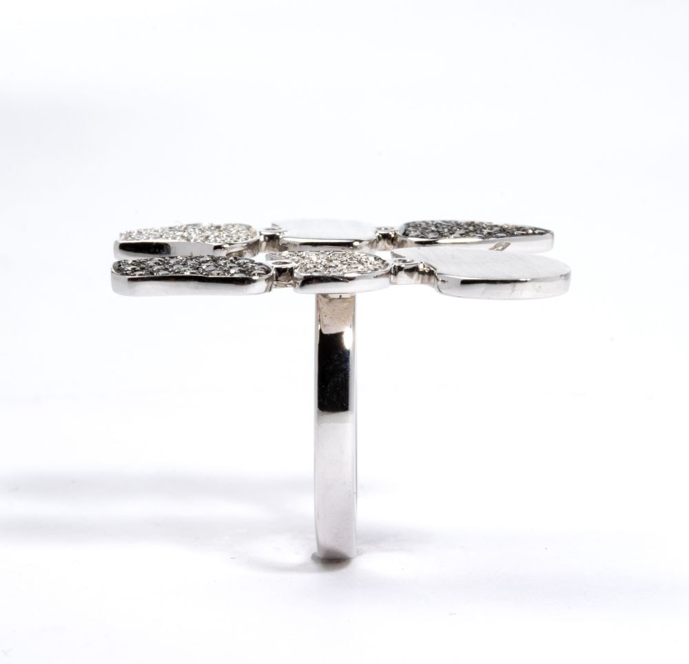 PYTON gold diamond ring - 3
