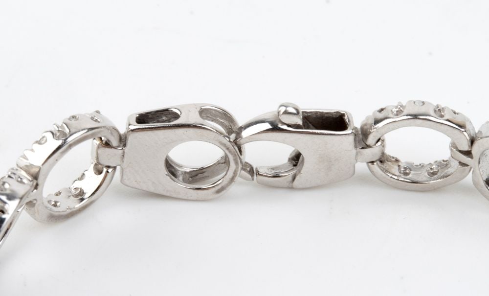 Diamond gold bracelet - 3