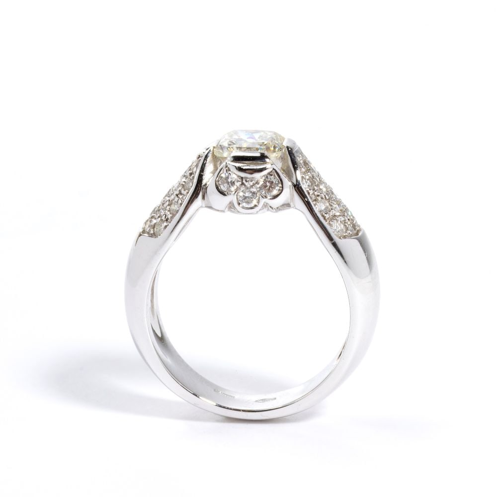 Diamond gold ring - 2