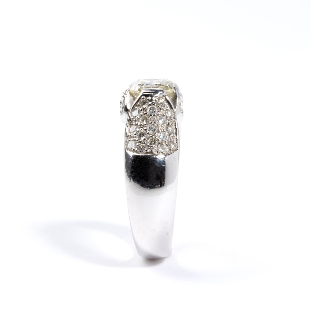 Diamond gold ring - 3