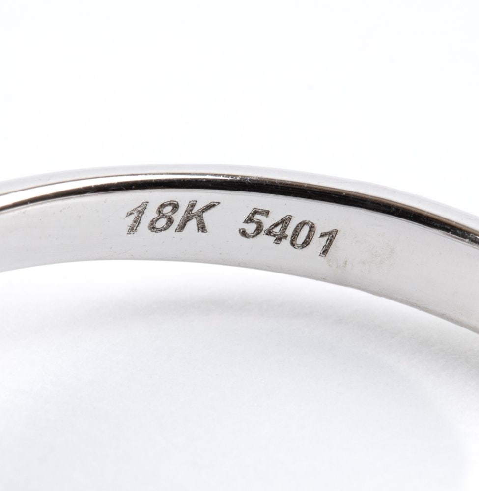 Spinel diamond gold ring - 5