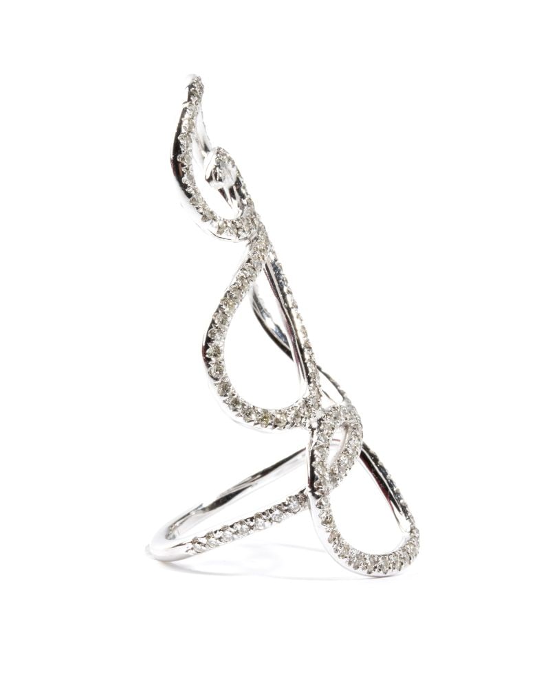 Gold and diamond ring - 2
