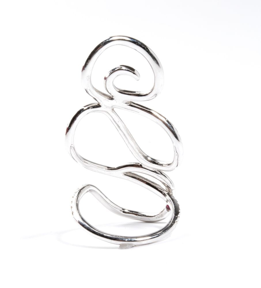 Gold and diamond ring - 3