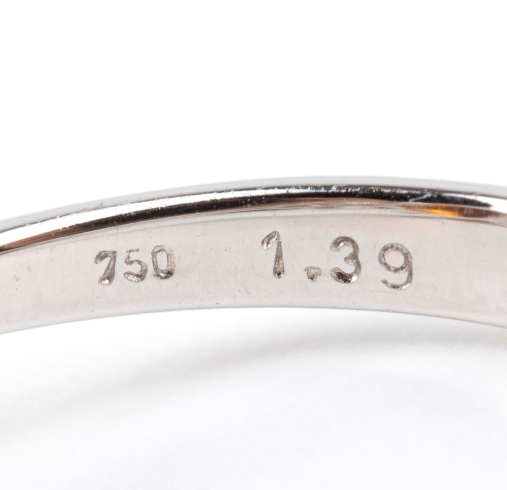 Fire opal diamond gold ring - 5