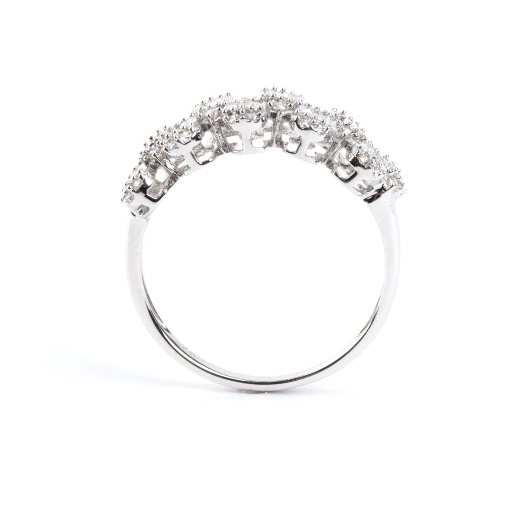 Diamond gold ring - 2