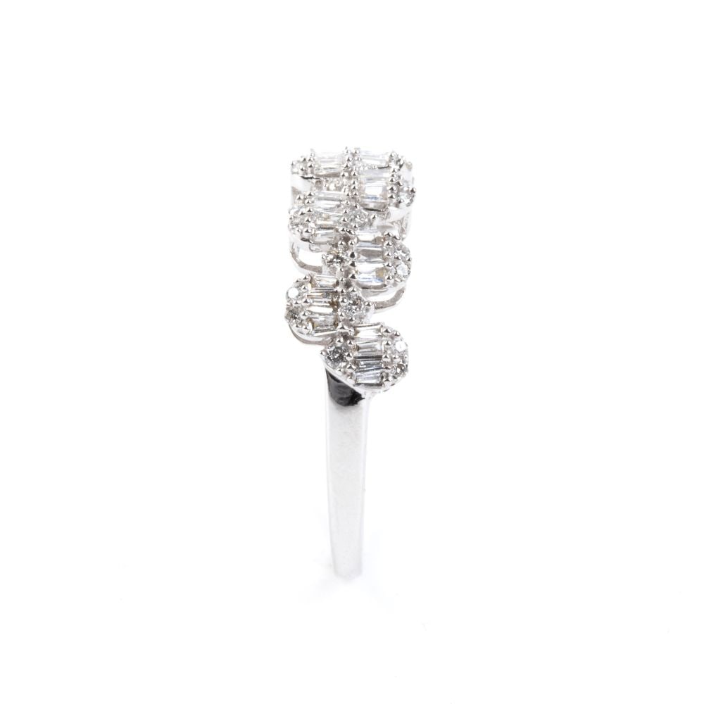 Diamond gold ring - 3