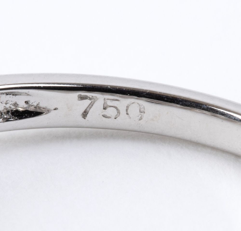 Diamond gold ring - 5