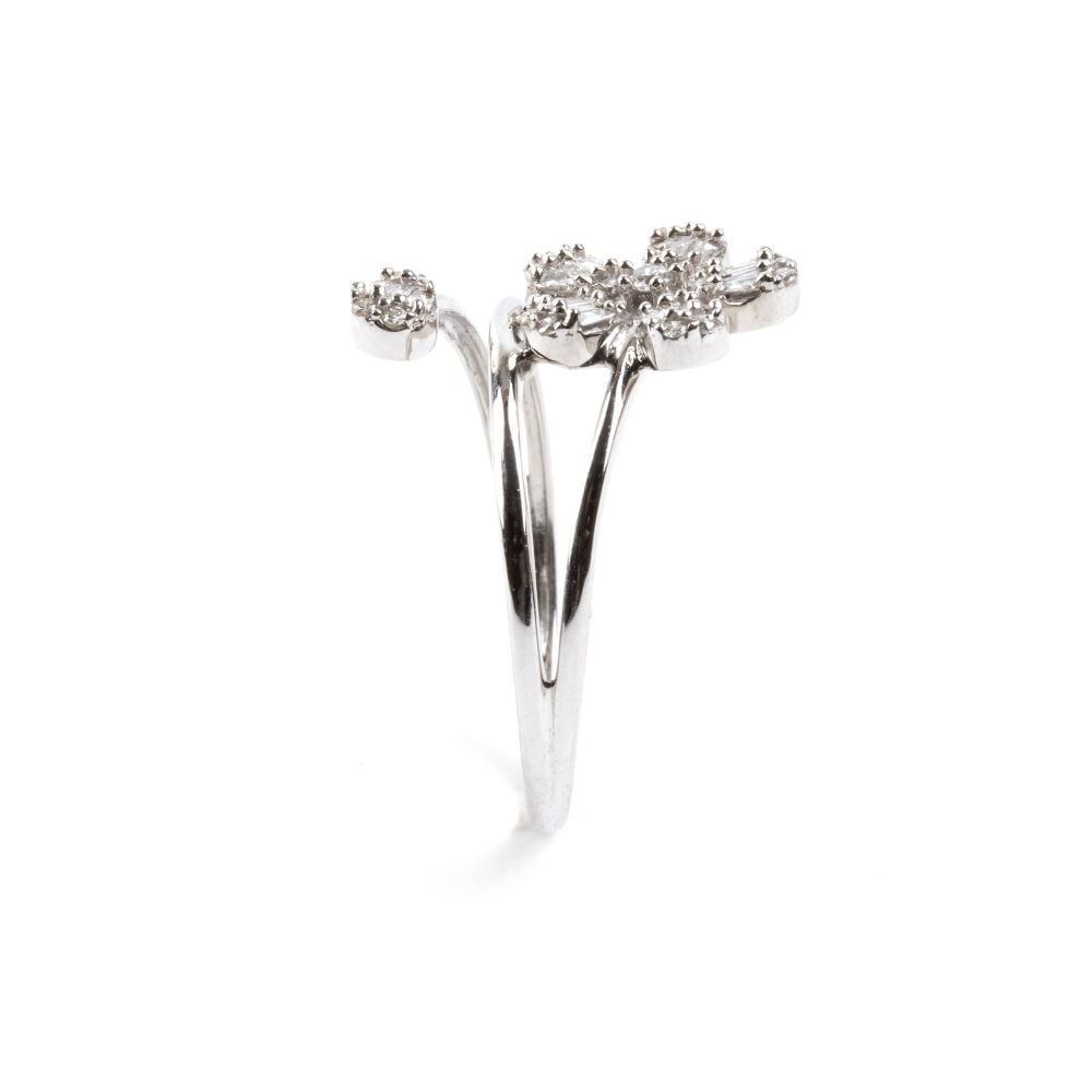 Diamond gold ring - 3
