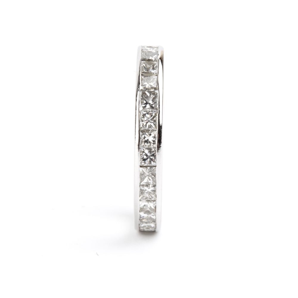 Diamond gold eternity ring - 3
