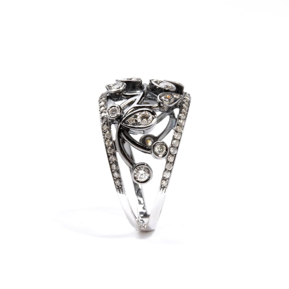 Diamond gold ring - 2